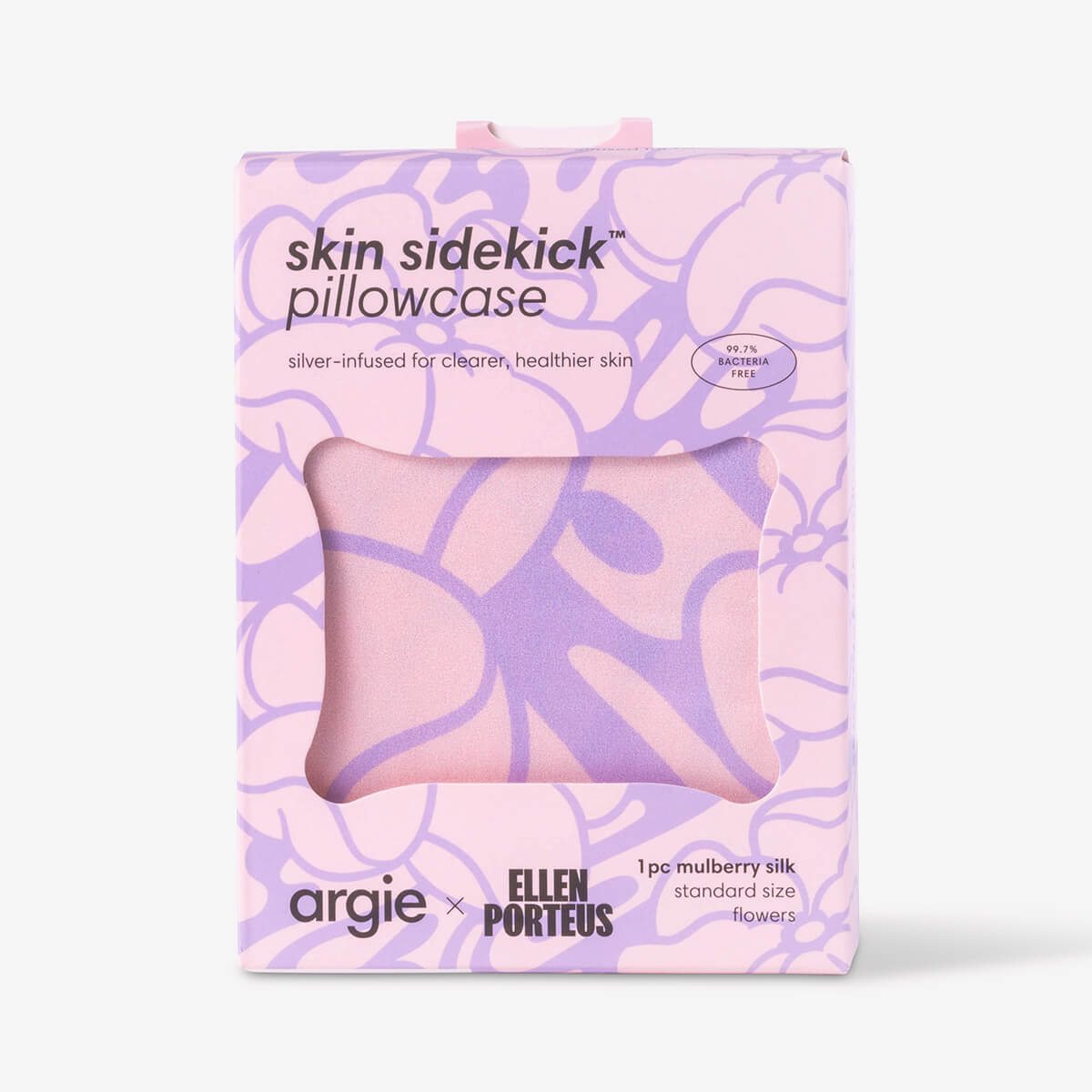 Silk Pillowcase - Floral Pattern