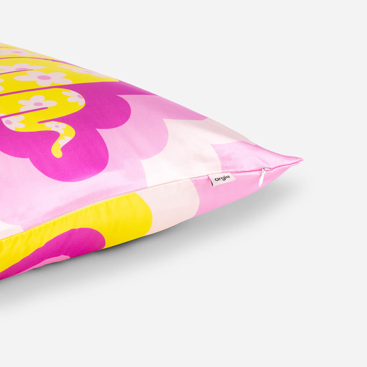 Silk Pillowcase - Flower Snake