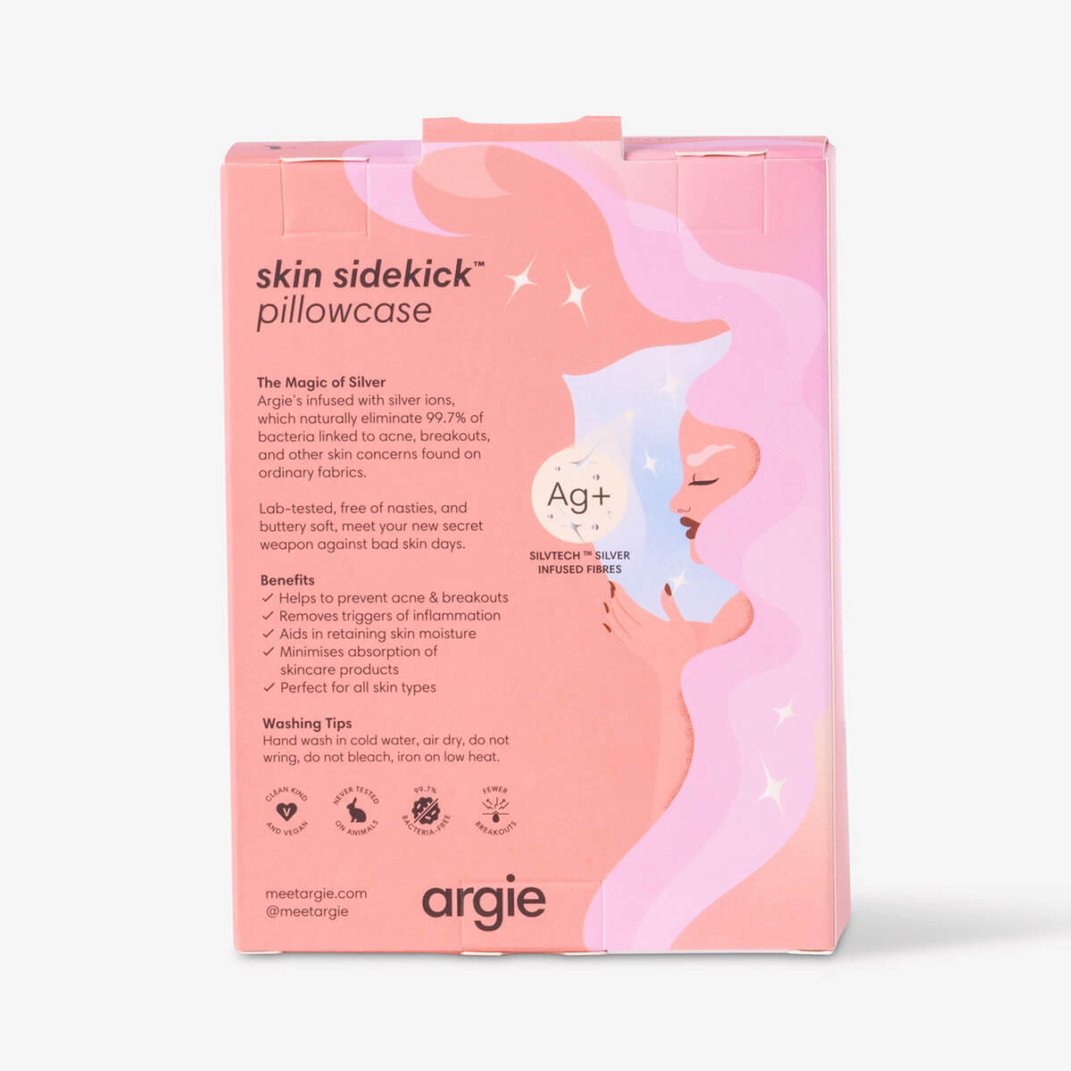 Silk Pillowcase - Rose Gold