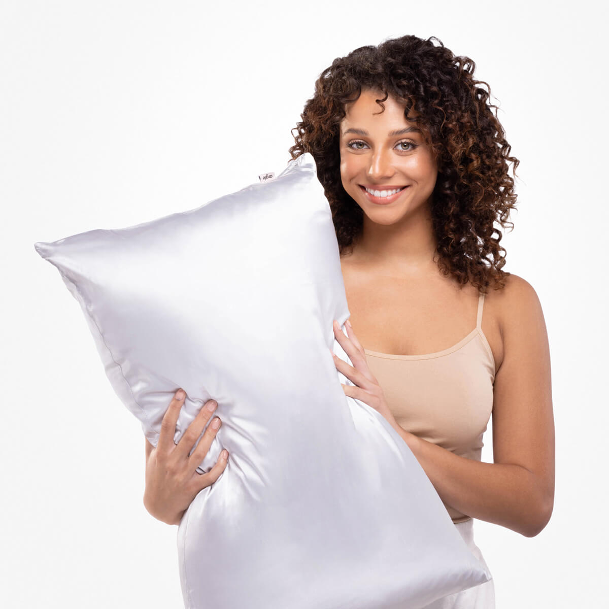 Silk Pillowcase - Cloud Silver