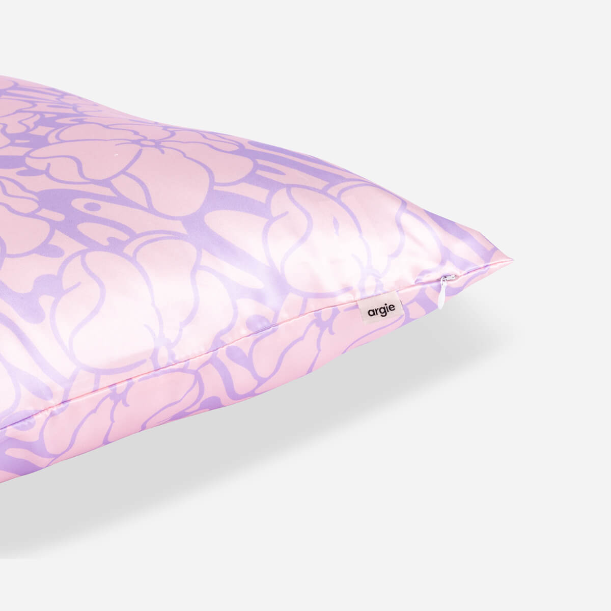 Satin Pillowcase - Floral Pattern